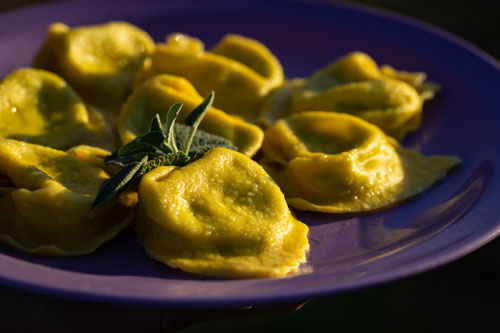 Tortelli di ricotta  